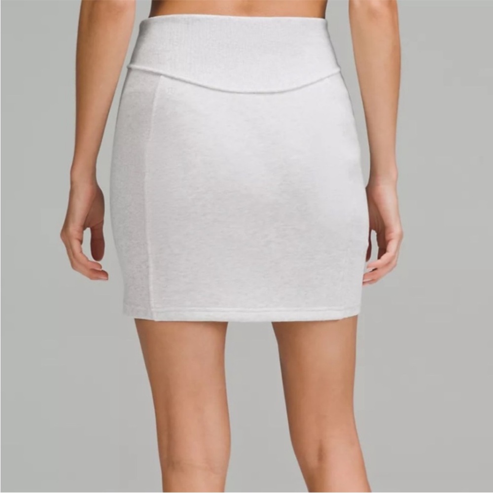 Scuba High-Rise Mini Skirt - Picture 3 of 7